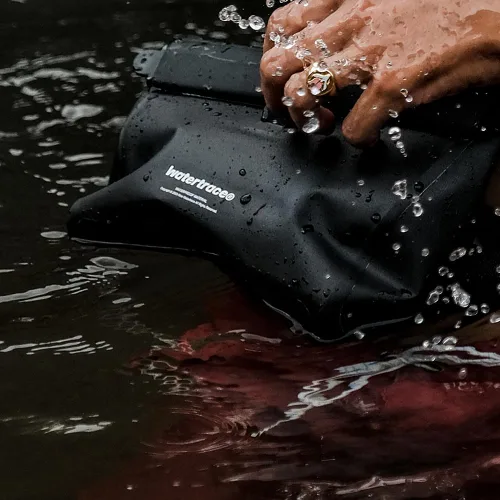 Miniatura 3 de Riñonera impermeable Riñonera impermeable Riñonera Canoa Kayak Rafting Surfing Natación Boating Paddle Board IPX8 (negro)