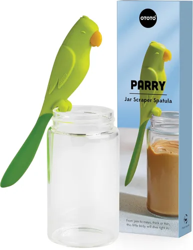 Miniatura 8 de OTOTO Espátula raspadora de tarros, raspador de silicona, accesorios de cocina bonitos, accesorios de cocina únicos y divertidos para amantes