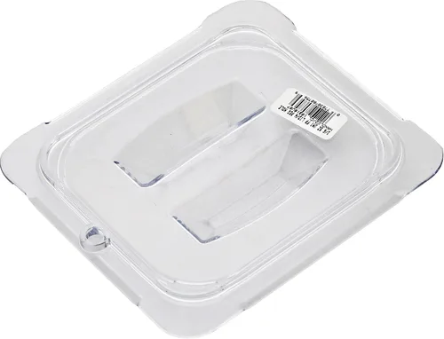 Miniatura 14 de Carlisle FoodService Products 10310U07 StorPlus - Tapa para bandeja de alimentos con mango universal de policarbonato de sexto tamaño, transparente