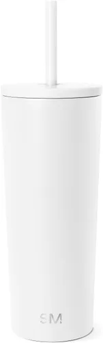 Miniatura 50 de Simple Modern- Vaso con aislamiento, c/tapa y pajilla Taza de viaje Botella de agua de ac. inox. reutilizable Unisex Colecc. Classic 24 oz