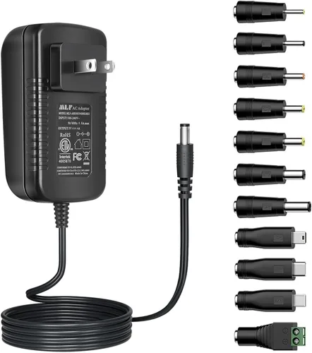 Miniatura 10 de Adaptador de fuente de alimentación de CA a CC 5V 4A, enchufe 0.217 in x 0.083 in, UL listado