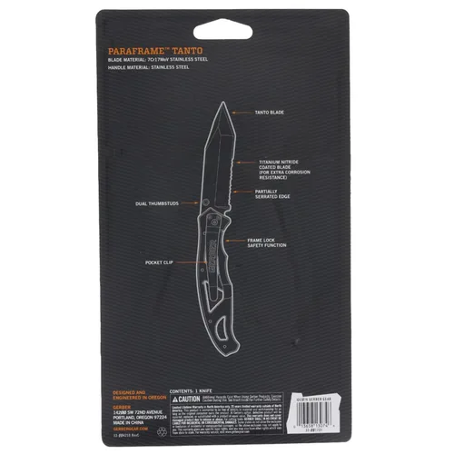 Miniatura 4 de Pequeño cuchillo Paraframe de Gerber Paraframe