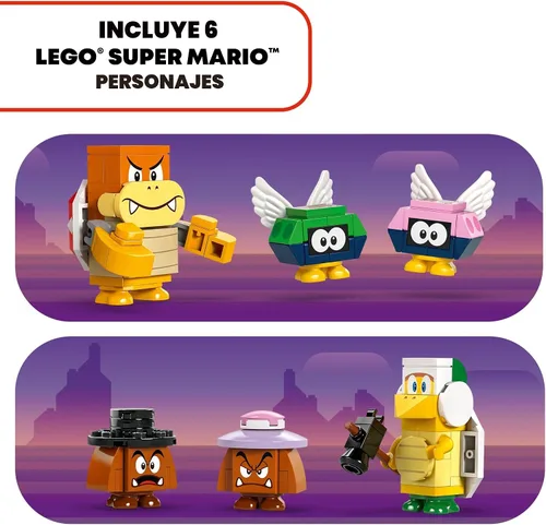 Miniatura 6 de LEGO Super Mario El Tren Expreso de Bowser - Juguetes de Construcción para Niños y Niñas, Edades 9+ Años - Juego de Simulación con Minifiguras