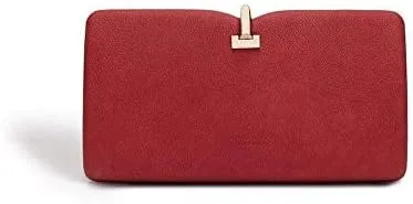 Miniatura 2 de LaBante London - Bolso vegano rojo para mujer, bolso de noche, bolso de mano, bolso de noche, bolso de noche, bolso pequeño para mujer, Rojo