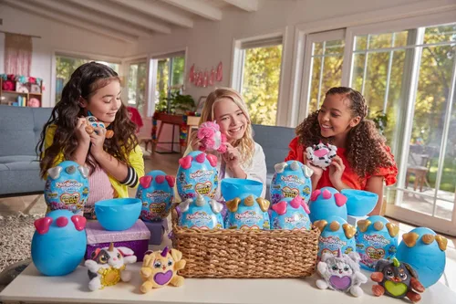 Miniatura 5 de Zuru Rainbocorns Puppycorn Surprise Series 1 Penny la pug, perro de peluche, coleccionable, huevo sorpresa, paquete de calcomanías, mezcla Slime