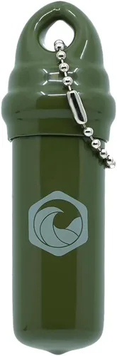 Seahive Llavero flotante (paquete de 1) con contenedor de seguridad impermeable, flotador para llave de barco, pontón, accesorios de pesca, soporte