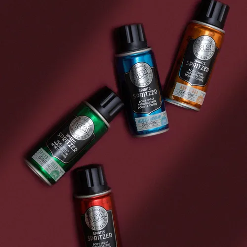 Miniatura 6 de 18.21 Man Made Men's Spirits Spritzer, 3.4 oz. - Spray corporal de larga duración con aromas masculinos - Regalos para él