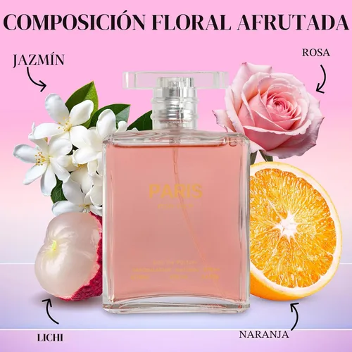 Miniatura 3 de NovoGlow Paris For Her Eau de Parfum - Perfume en aerosol, fragancia para mujer, colonia diaria casual, botella de 3.4 onzas, aroma duradero, regalo