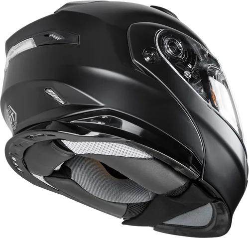 Miniatura 2 de GMAX MD-01S - Casco modular para nieve, color negro mate, MD