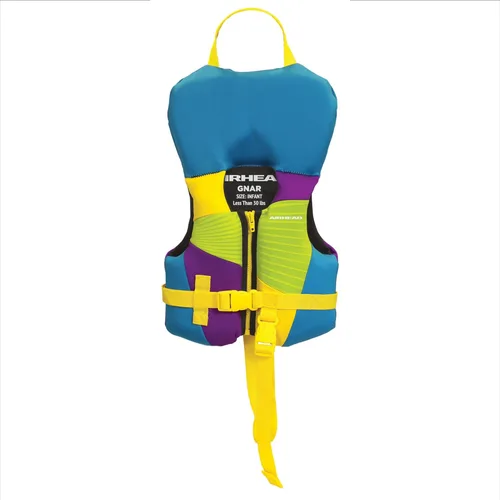 Miniatura 6 de Airhead GNAR - Chaleco salvavidas Kwik-Dry Neolite Flex para niños y bebés, aprobado por la Guardia Costera de los Estados Unidos