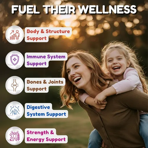 Miniatura 4 de SHIFAA NUTRITION Gomitas Multivitamínicas Halal para Niños, Suministro de 45-90 Días, con Todas las Vitaminas Esenciales para Niños. Vitaminas
