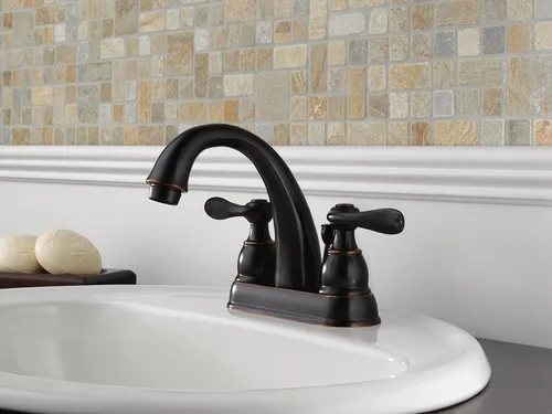 Miniatura 7 de Llave monocontrol Delta Windemere B2596 para pileta de baño con llave doble, B2596LF-OB