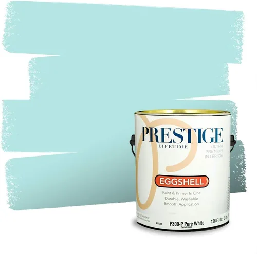 Miniatura 1138 de Pintura Exterior + imprimación PRESTIGE, todo-en-uno, 1 galón, acabado mate, color comparable al Valspar* Royal Gray* VS151-Gris real