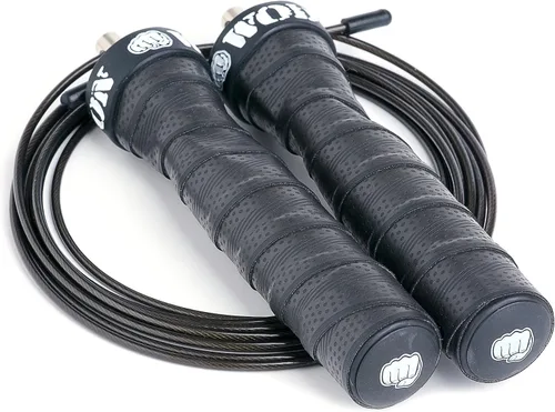 Miniatura 3 de WOD Nation Cuerda de saltar Attack Speed: Cuerdas ajustables para saltar: Sistema único de entrenamiento con dos cables: Una gruesa y una ligera