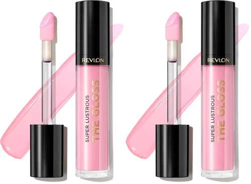 Miniatura 32 de Brillo de labios Revlon súper brillante, 0.13 onzas líquidas. 207 Cielo rosa