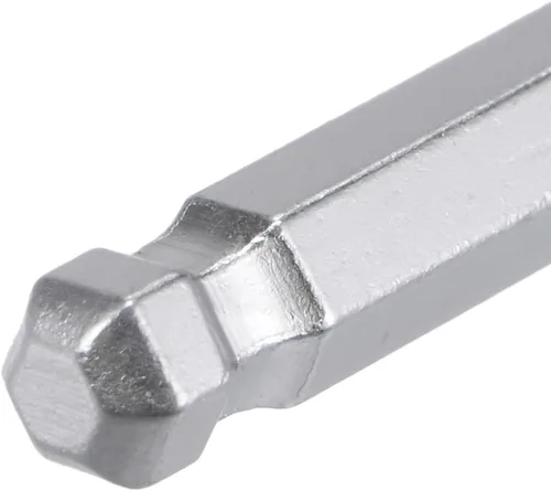 Miniatura 4 de uxcell Llave hexagonal de extremo de bola de 3/16", herramienta de reparación CR-V de brazo largo en forma de L, SAE 4 piezas