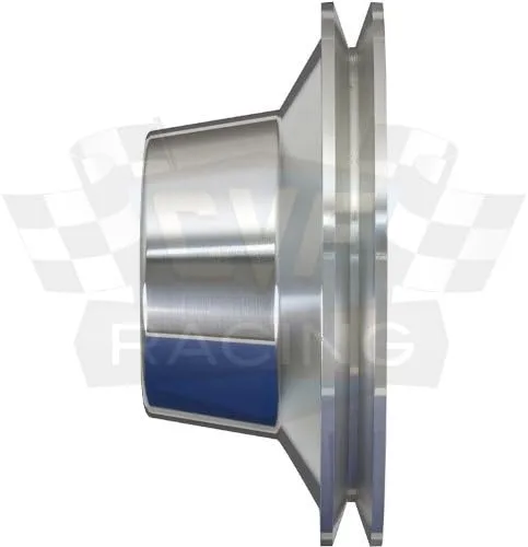 Miniatura 3 de Kit de polea Pontiac de aluminio Billet, 350-400, 428, 455, correa en V - solo alternador