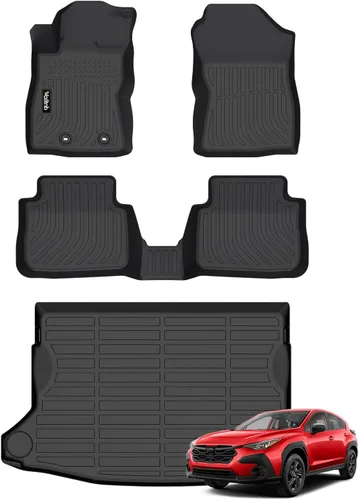 Miniatura 78 de Tapetes de piso para todo clima y forro de carga con respaldo para Chevrolet Suburban de 7 asientos 2021-2025 / GMC Yukon XL de 7 asientos