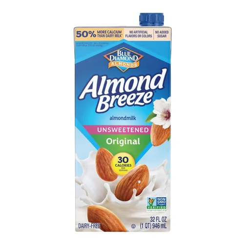 Miniatura 9 de Almond Breeze Leche de almendras sin lácteos, vainilla sin azúcar, 32 onzas líquidas