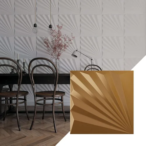 Miniatura 30 de Ekena Millwork WP20X20AAWH 19 5/8 pulgadas de ancho x 19 5/8 pulgadas de alto Aire EnduraWall Decorativo 3D Panel de Pared Cubre 2.67 pies cuadrados