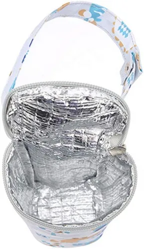 Miniatura 3 de Calentador de agua de leche, bolsa aislada para bebés, calentador de biberón de lactancia para bebé, bolsa de biberón preservada para viajes