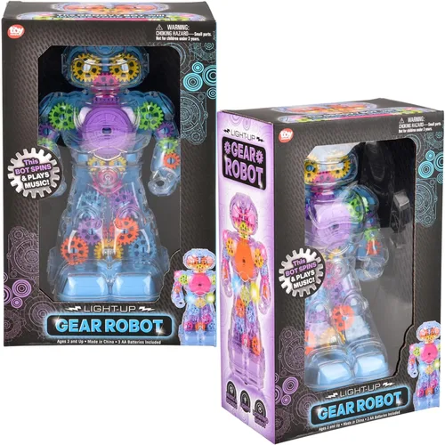 Miniatura 7 de Robot de engranajes iluminados de 8.5