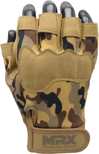 Miniatura 6 de MRX - Guantes de entrenamiento para hombres y mujeres, transpirables, guantes de ejercicio ajustados para levantamiento de pesas, ciclismo