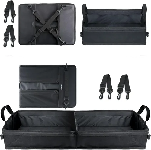 Miniatura 7 de GEEDAR Caja Organizadora de Herramientas para Asiento Bajo de Camioneta, Organizador de Almacenamiento Bajo Asiento para Ford F150 F250 F350, Chevy