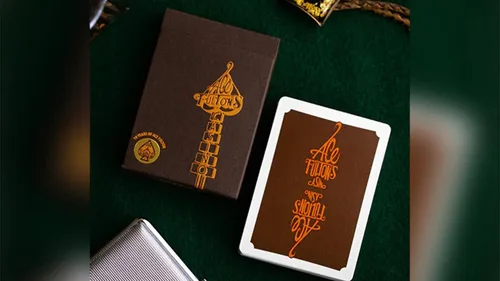 Miniatura 2 de Murphy's Magic Supplies, Inc. ACE FULTON'S - Cartas de juego de tabaco marrón de 10 años