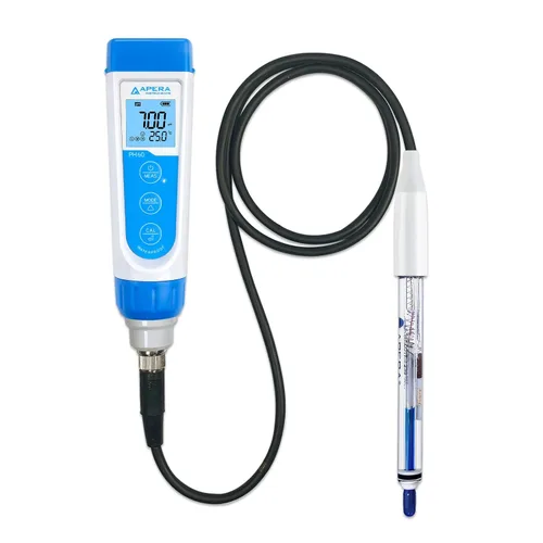 Miniatura 8 de Apera Instruments PH60-MS Kit de Probador de Medidor de pH Portátil con Electrodo de pH Semi-Micro LabSen 246-5 ATC para Medición de pH de Grado
