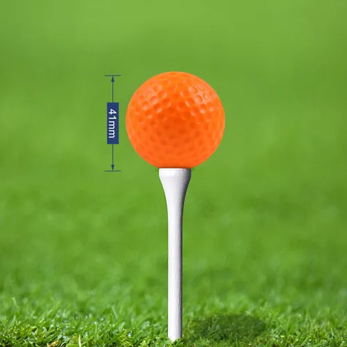 Miniatura 8 de Guirnd 20 Pack Foam Golf Balls, 41mm Practice Golf Balls, Realistic Feel and Long Lasting Limited Fligh Practice Golf Balls for Backyard, Soft Golf