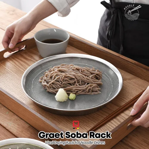 Miniatura 4 de WAGENSTEIGER Juego de bandejas de malla de acero inoxidable con bandeja de goteo, cesta y bandeja para freidora de aire, colador de cocina, colador