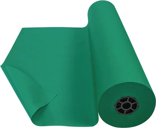 Miniatura 9 de Colorations Rollo de papel de doble superficie Suministros para el aula para artes y manualidades Negro (36" x 1000') (Artículo # DSBK)