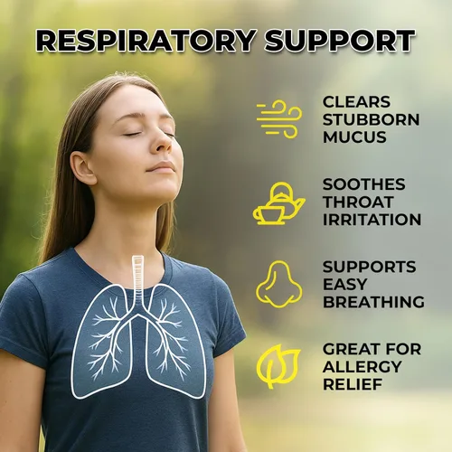 Miniatura 2 de Inhale Gotas de gordolobo para pulmones – Extracto orgánico de hoja de gordolobo USDA para pulmones y limpieza bronquial – Alivio de moco