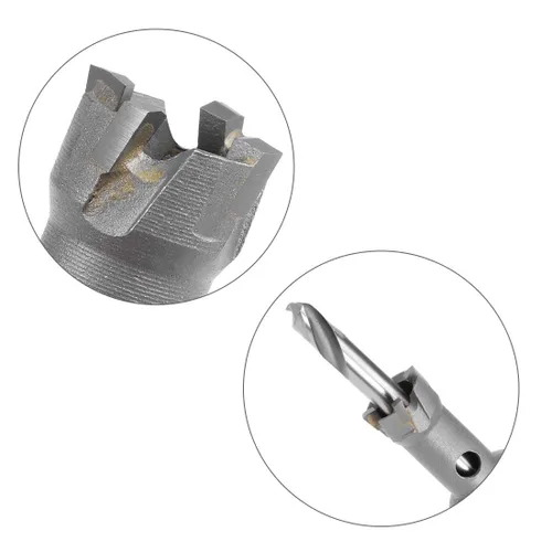 Miniatura 4 de Sierra de agujero TCT de 0.551 in, 9/16 pulgadas de diámetro de corte de carburo de tungsteno, abridor de agujeros con punta de carburo