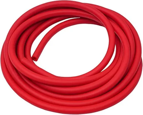 Miniatura 6 de Feelers Manguera de goma de látex natural roja, tubo de 1/4" (6 mm) ID x 3/8" (10 mm) OD para arpón, honda y tirachinas, 1 m de longitud