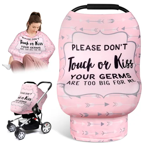 Miniatura 14 de Metplus - Funda para asiento de cochecito de bebé, toldo para carrito, cubierta para lactancia, para sillita de bebé, carro de compra, todo en uno
