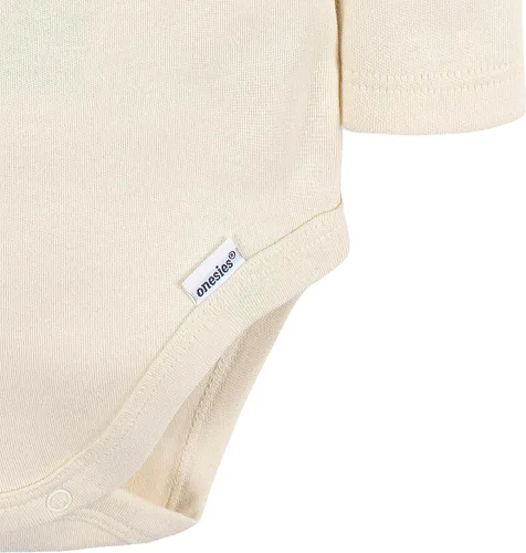Miniatura 5 de Gerber Unisex Baby Long Sleeve Solid Onesies Multi-pack Interlock 180 Gsm