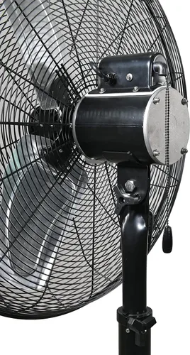 Miniatura 4 de K Tool International 77723; Ventilador de pedestal industrial resistente al agua IPX4 para exteriores, ventilador no oscilante de 24 pulgadas