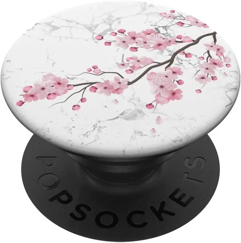 Miniatura 7 de Sakura Floristería Rosa Flor Japón Regalo Floral Flor de Cerezo PopSockets MagSafe PopGrip para iPhone
