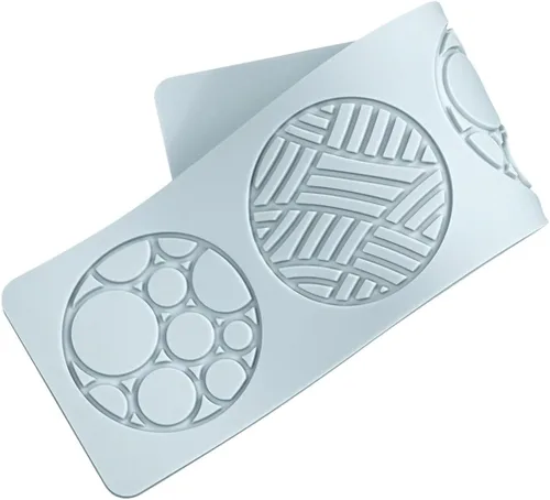 Miniatura 3 de TUKE Moldes de silicona para hornear, anillos geométricos rectangulares, moldes huecos 3D para fondant, moldes de chocolate, moldes de arcilla