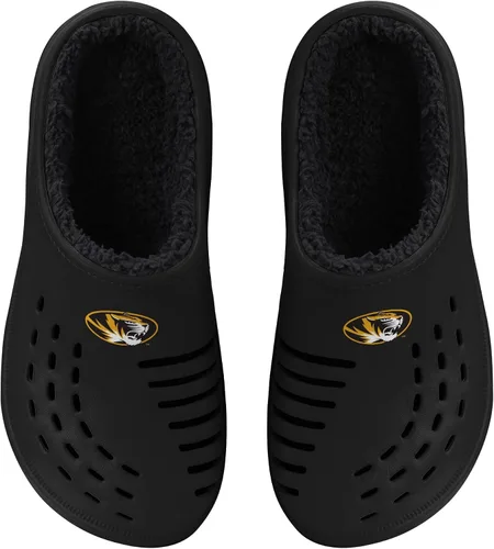 Miniatura 25 de FOCO Men's NCAA Sherpa Lined Big Logo Clog