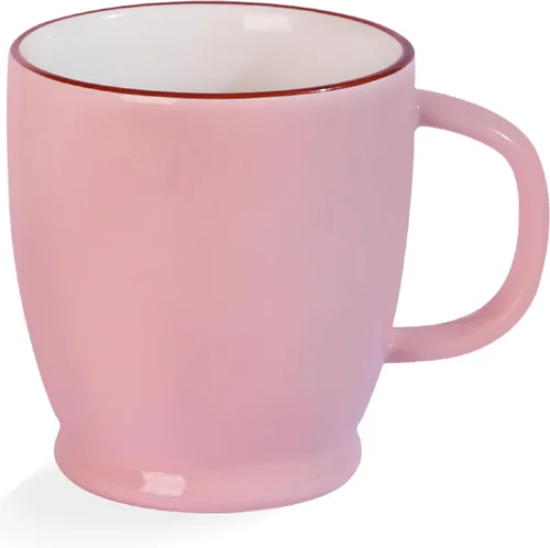 Miniatura 10 de Taza de café verde, taza de café de 16.5 onzas, apta para lavavajillas, taza de té de cerámica con mango grande, taza de café grande para café