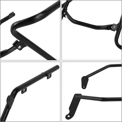 Miniatura 9 de TCT-MOTORPARTS Bolsa de sillín dura para alforja de conversión de hardware para Harley 2018-2025 Softail Fat Boy Breakout