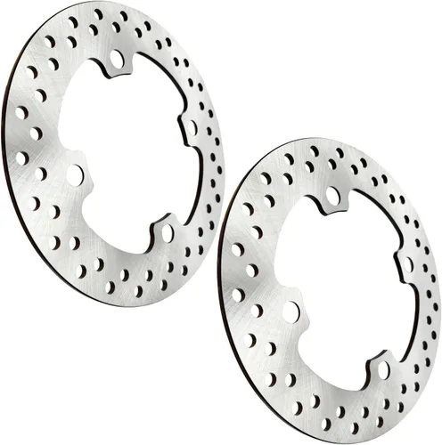 Miniatura 4 de Paquete de 2 rotores de disco de freno delantero compatibles con Polaris Ranger 570 800 900 1000 Diesel RZR 570 800-4 900 1000-S General 1000 GEM
