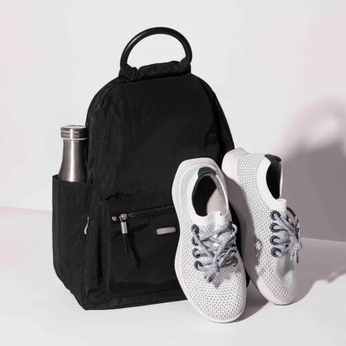 Miniatura 8 de Baggallini Mochila todo el día para mujer con pulsera de teléfono RFID, Azul Acero, talla única