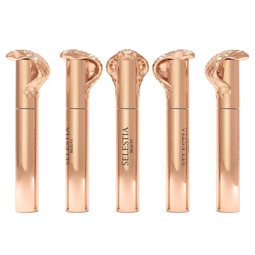 Miniatura 7 de SELESTIA BEAUTY Máscara negra Queen Cobra – Voluminizadora, rizador, alargadora – Cepillo suave para una aplicación suave – De larga duración