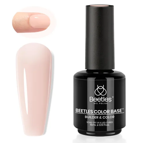 Miniatura 30 de Beetles 3 piezas de 15 ml de esmalte de uñas en gel, capa superior, base y juego de eliminación líquida de látex, sin necesidad de limpiar, capa