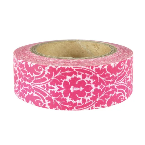 Miniatura 5 de Wrapables Damasco japonés washi cinta adhesiva - hoja vintage negra Negro Hoja Vintage