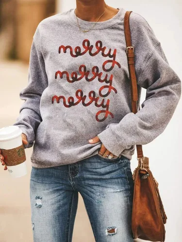Miniatura 2 de Barlver Suéteres de forro polar de Navidad para mujer, sudaderas mullidas de manga larga con gráficos navideños
